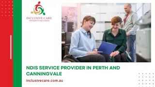 NDIS Service Provider in Perth And Canningvale