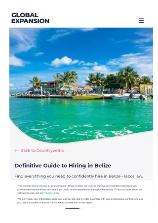 Ultimate Guide to Hiring In Belize