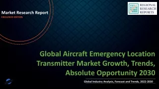 Aircraft Emergency Location Transmitter Market Growth, Trends, Absolute Opportunity 2030