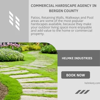 Commercial Hardscape Agency in Bergen County