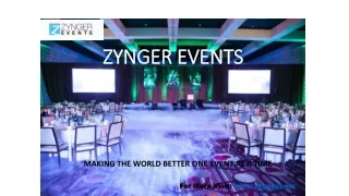 Premier Event Planning Companies