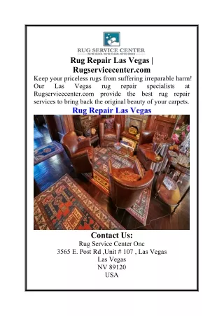 Rug Repair Las Vegas Rugservicecenter.com