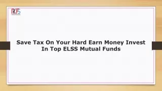 ELSS Mutual Funds: Your Route to Tax Efficiency