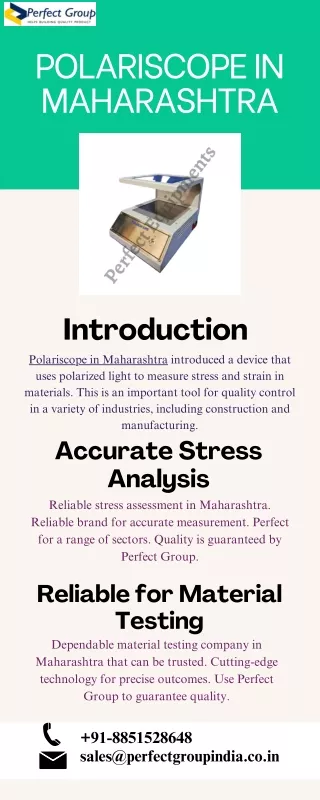 Polariscope in Maharashtra