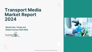 Transport Media Market Size, Share Analysis, Growth, Demand Forecast 2024-2033