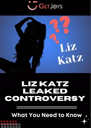 Liz Katz Leaked Controversy pdf