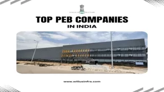 Pre Engineered Buildings in India - Willus Infra