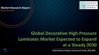 Decorative High Pressure Laminates Market Expected to Expand at a Steady 2030