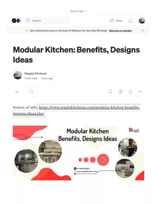 Modular Kitchen: Benefits, Designs Ideas