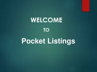 Best Pocket Listings in Zetland