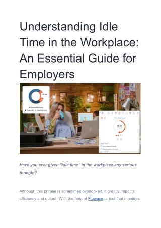 Understanding Idle Time in the Workplace_ An Essential Guide for Employers