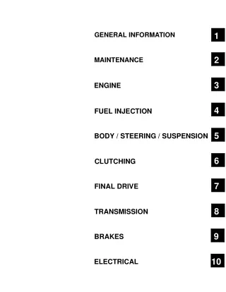 2005 Polaris Ranger 700 4x4 XP Service Repair Manual