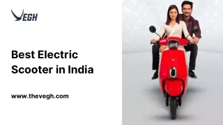 Best Electric Scooter in India