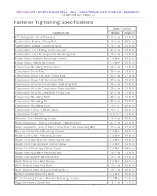 2005 Pontiac GTO Service Repair Manual