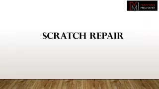 car scratch repair services in hyderabad