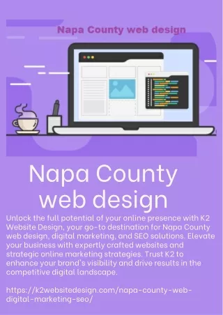 Napa County web design