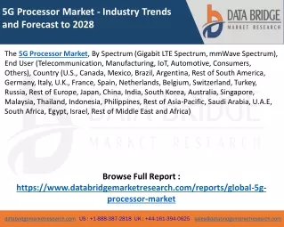 5G Processor Market