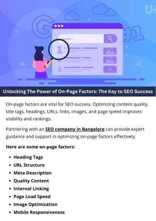 Unlocking the Power of On-Page Factors: The Key to SEO Success