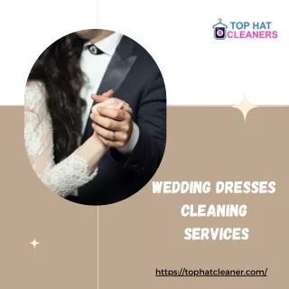 wedding dresses cleaning  services