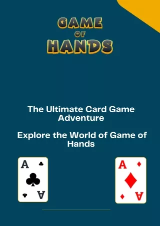 Discover the Exciting World of Game of Hands: A Multiplayer Adventure