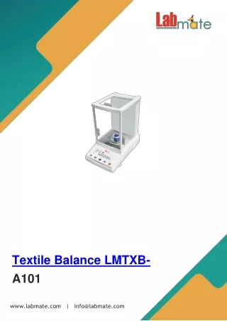 Textile-Balance-LMTXB-A101