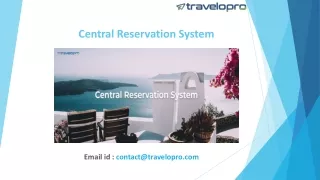 Central Reservation System