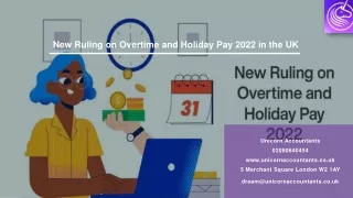 New Ruling on Overtime and Holiday Pay 2022 in the UK