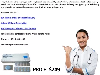 Secure Valium Purchase Overnight Delivery Available Online