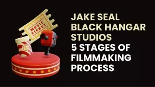 Jake Seal Black Hangar Studios 5 Stages of Filmmaking Process