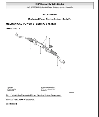 2008 Hyundai Santa Fe Service Repair Manual