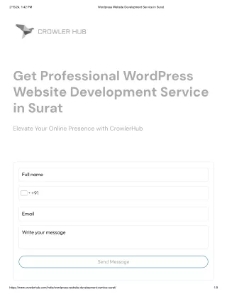 WordPress Website Maintenance Service In Surat