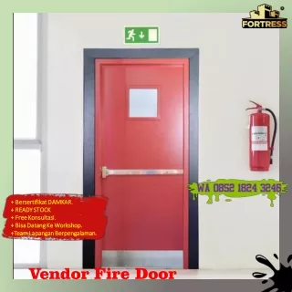 FREE SURVEY..!! Wa 0852 1824 3246 Pembuat Fire Door Fortress Untuk Mall Di Parepare