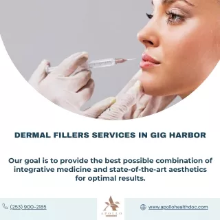 Affordable Dermal Filler in Gig Harbor