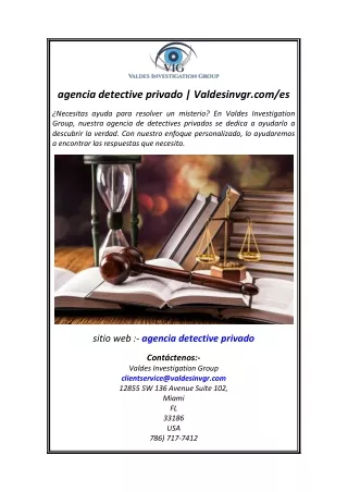 agencia detective privado Valdesinvgr com