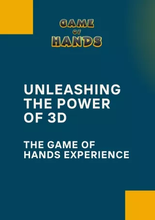 Mastering the Art of Multiplayer: Game of Hands Unveiled