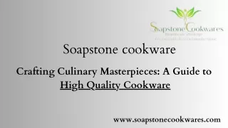 Crafting Culinary Masterpieces A Guide to  High Quality Cookware
