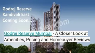 Godrej Big Bull Kandivali East - Virtual Tour, Pricing, Pros&Cons