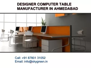 Designer Computer Table Manufacturer