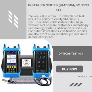 Installer Series Quad MmSm Test Kit