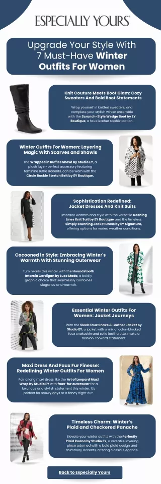 Upgrade Your Style With 7 Must-Have Winter Outfits For Women