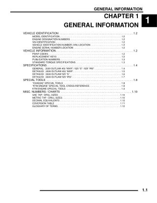 2009 Polaris Outlaw 525 2X4 Service Repair Manual