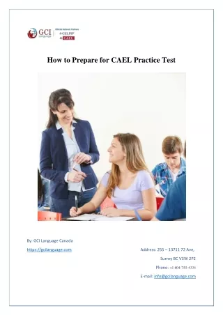 How to Prepare for CAEL Practice Test