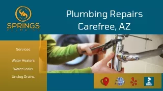 Plumbing Repairs Carefree, AZ