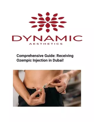 Ozempic Injection in Dubai