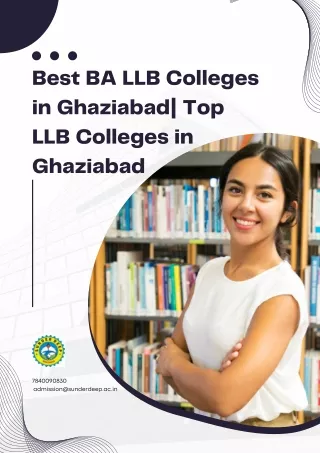 Best BA LLB Colleges in Ghaziabad Top LLB Colleges in Ghaziabad