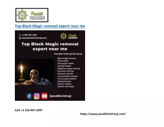 Top Black Magic removal expert near me