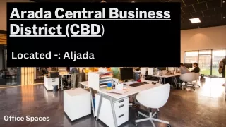 Arada CBD E-Brochure