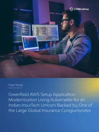 Greenfield-AWS-Setup-Application-Modernization-using-Kubernetes