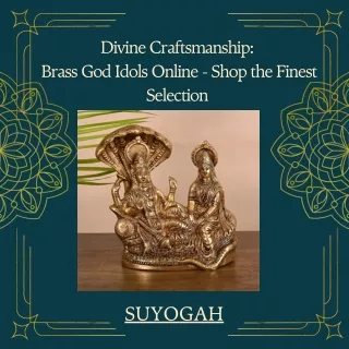 Divine Craftsmanship  Brass God Idols Online - Shop the Finest Selection