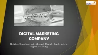 Building Brand Authority through Thought Leadership in Digital Marketing